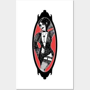 Morticia Addams Posters and Art